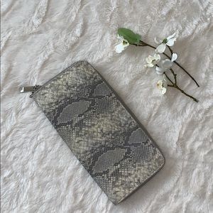 Snake Print Wallet